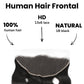 Frontal de encaje HD 13x6 de cabello humano con ondas corporales