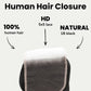 Body Wave 5x5 HD Lace Human Hair Closure