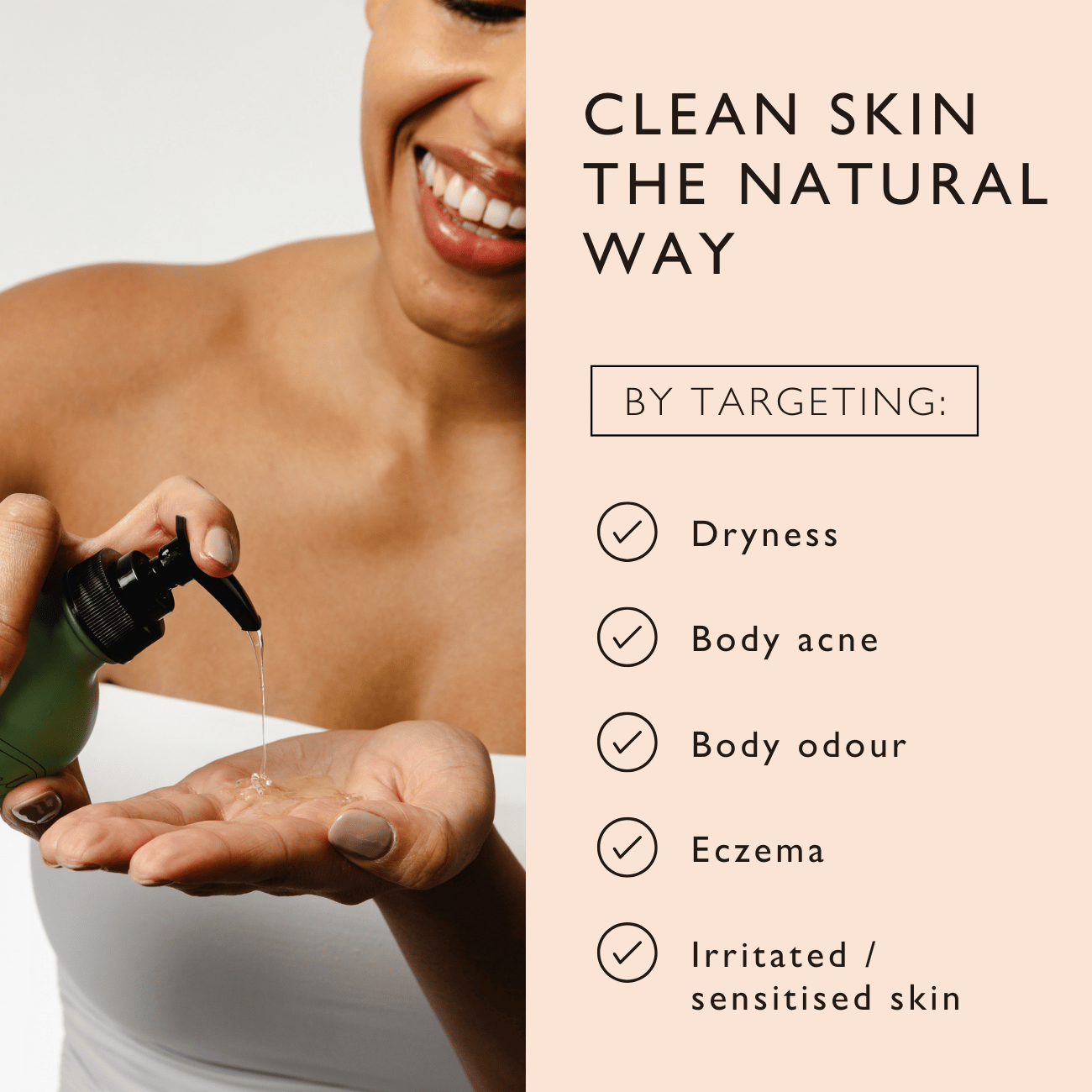 Gel de manos y cuerpo natural con citronela - Tamaño de viaje