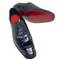 Maurice Bond Alligator Oxford - Black