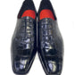 Maurice Bond Alligator Oxford - Black
