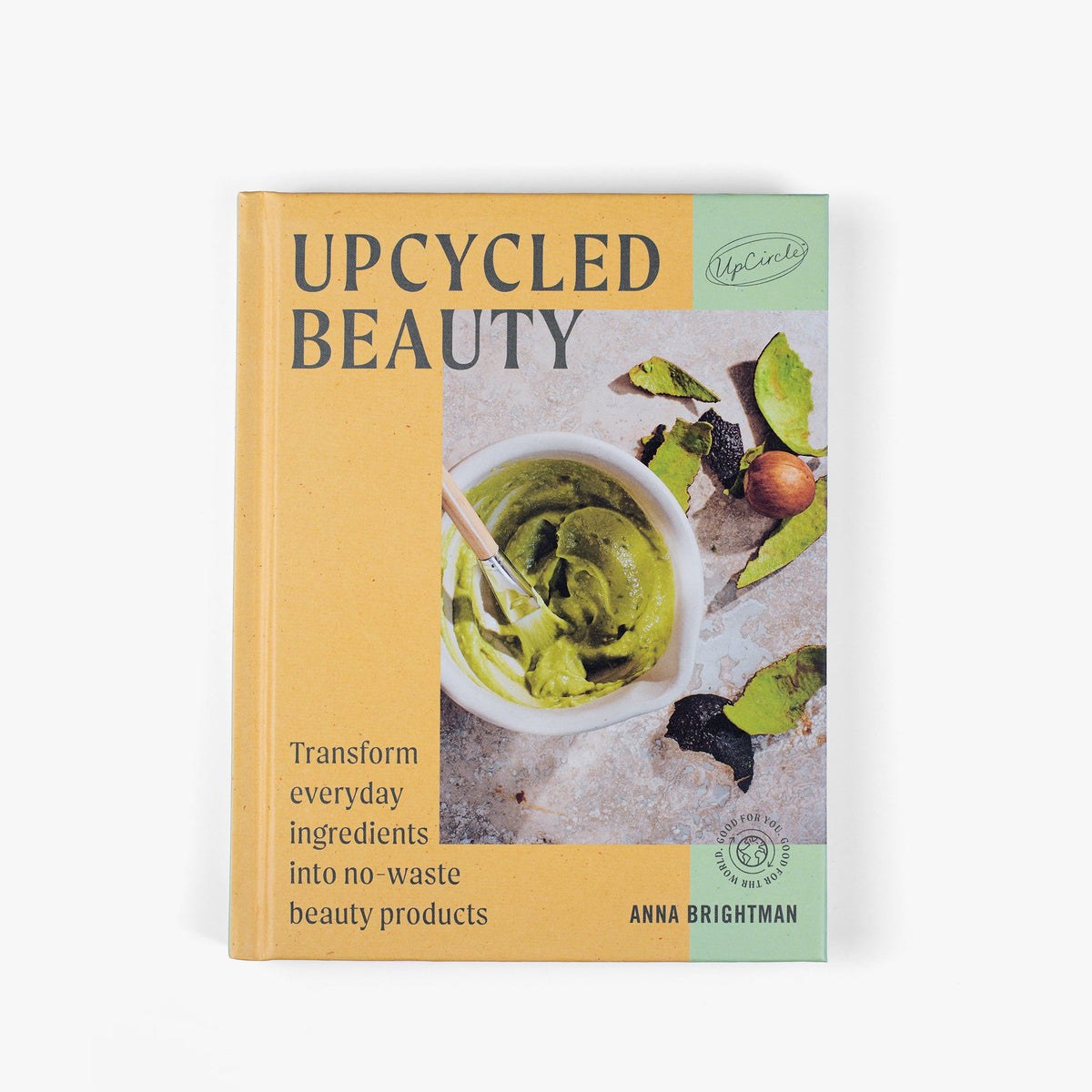 Libro de tapa dura de belleza reciclada