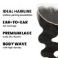 Brazilian Body Wave 13x4 HD Lace Human Hair Frontal