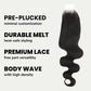 Brazilian Body Wave 2x6 HD Lace Human Hair Closure