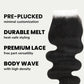 Cierre de cabello humano con encaje transparente 4x4 de onda corporal brasileña