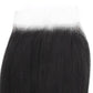 Cierre de cabello humano liso 5x5 HD Lace