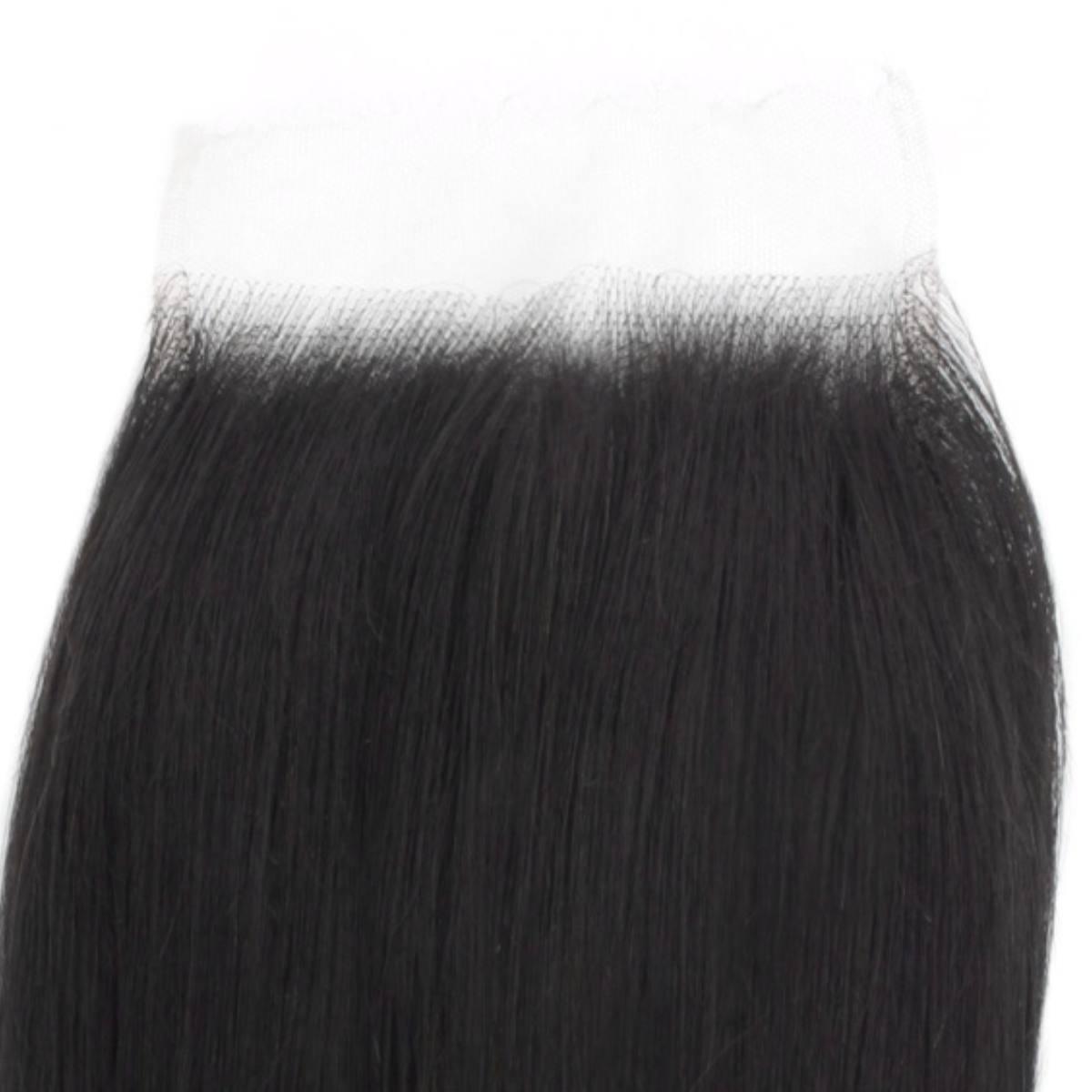 Cierre de cabello humano liso 5x5 HD Lace