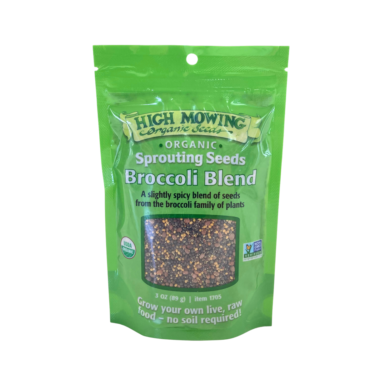 Sprouting Seeds, Organic, High Mowing