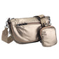 Puffer Half Moon Crossbody Bag