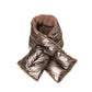 Reversible Puffer Sherpa Pull Through Scarf