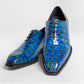 Maurice Brooklyn Alligator Oxford - Cognac