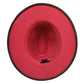 Belt Band Pointed Fedora Hat
