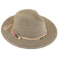 C.C Multi Threaded Toggles Trim Panama Hat