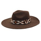 Tribal Band Panama Hat