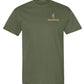 Browning Crosshair Buck (Military Green) - Mens T-Shirt