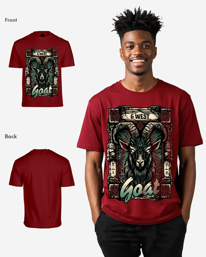 G West Goat Oversized Tee