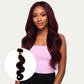 Paquetes de pelo 100% humano color borgoña Body Wave