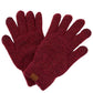 C.C Solid Boucle Gloves