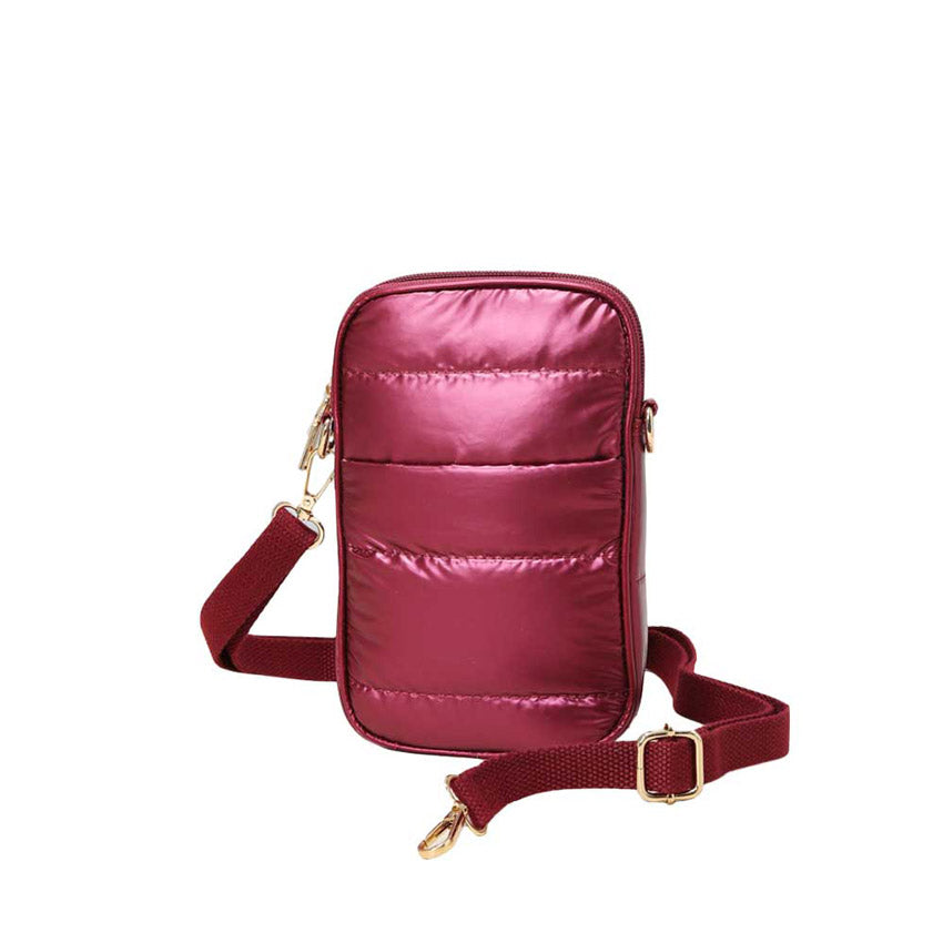 Puffer Rectangle Crossbody Bag