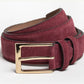 C Collection Suede Oxford - Burgundy