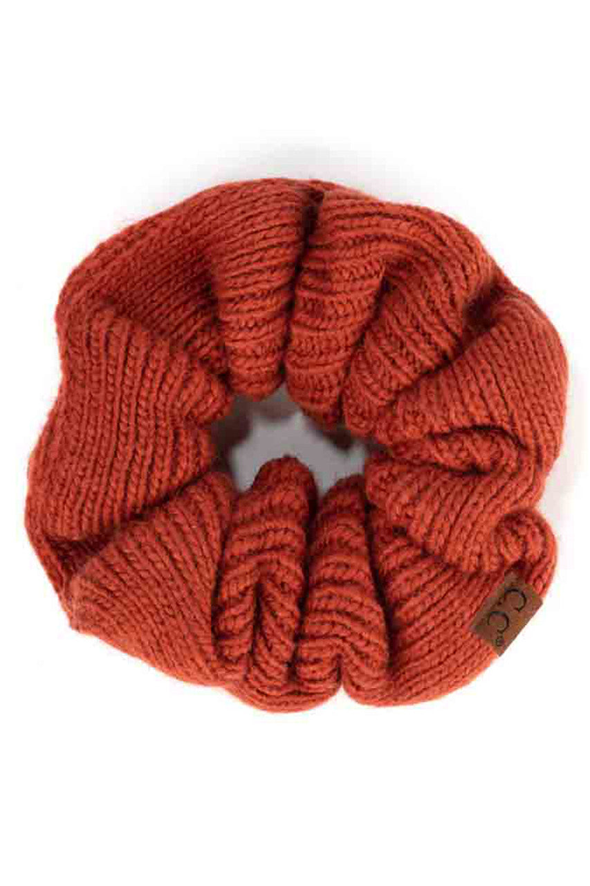 C.C Soft Knit Scrunchies