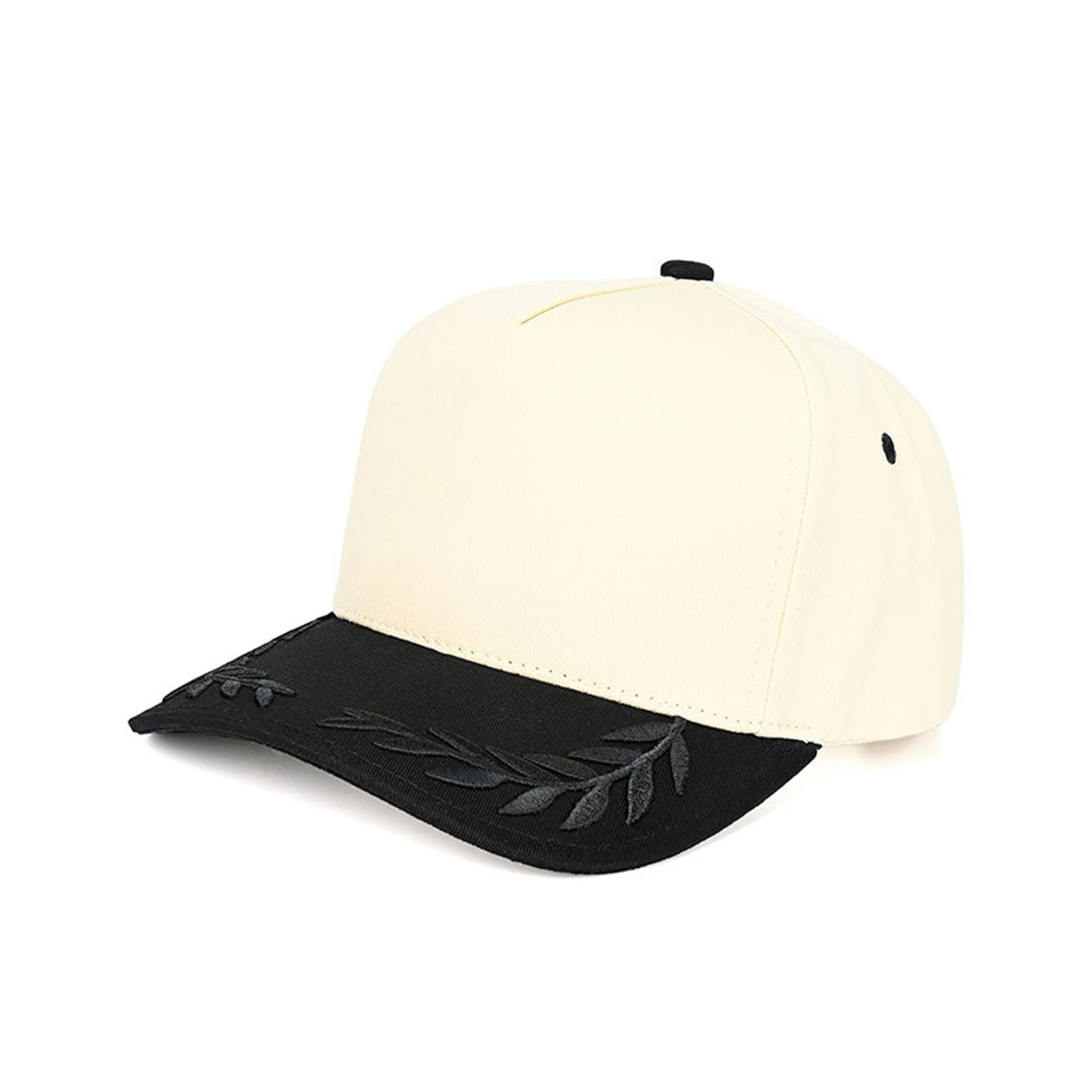 C.C Captain Oak Leaves Embroidered Trucker Cap