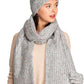 C.C Classic Rib Beanie With Faux Fur Pom