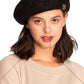 C.C Lurex Yarn Wool Beret
