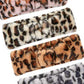 C.C Leopard Pattern Faux Fur Headwrap