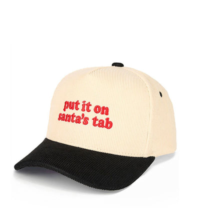 C.C PUT IT ON SANTAS TAP Letter Trucker Cap