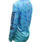 Youth Fish Fractal UV Fishing Shirt (8-20)