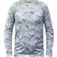 Youth Fish Fractal UV Fishing Shirt (8-20)
