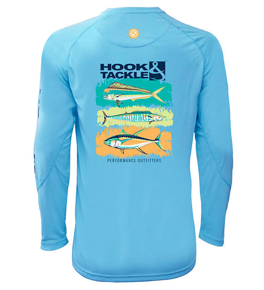 Camisa de pesca juvenil Trio UV (8-20)