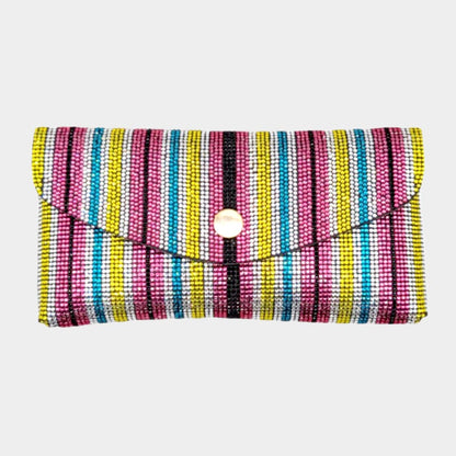 Rhinestone Pave Wallet on Chain Clutch / Fanny Pack / Belt / Crossbody Bag