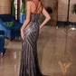 Nox Anabel C1632 Vestido de tul con apliques y espalda con cordones