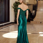 Vestido de fiesta formal sin hombros Nox Anabel C1647 Sweetheart