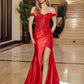 Vestido de fiesta formal sin hombros Nox Anabel C1647 Sweetheart