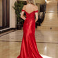Vestido de fiesta formal sin hombros Nox Anabel C1647 Sweetheart