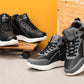 CALTO - S3060 - 4 Inches Taller (Black) - Lightweight Sneakers