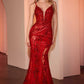 Ladivine CC0389 Dress Lace Embellished Fitted Gown