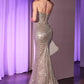Ladivine CC385 Dress Fully Beaded Strapless Gown