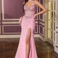 Ladivine CC3902 Glamorous Showstopper Crystal Embellished Fitted Gown
