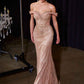 Ladivine CC496 Hollywood Glamour Gown With Modern Couture Edge
