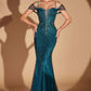 Ladivine CC496 Hollywood Glamour Gown With Modern Couture Edge