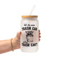 Trash Panda Raccoon Glass Cups