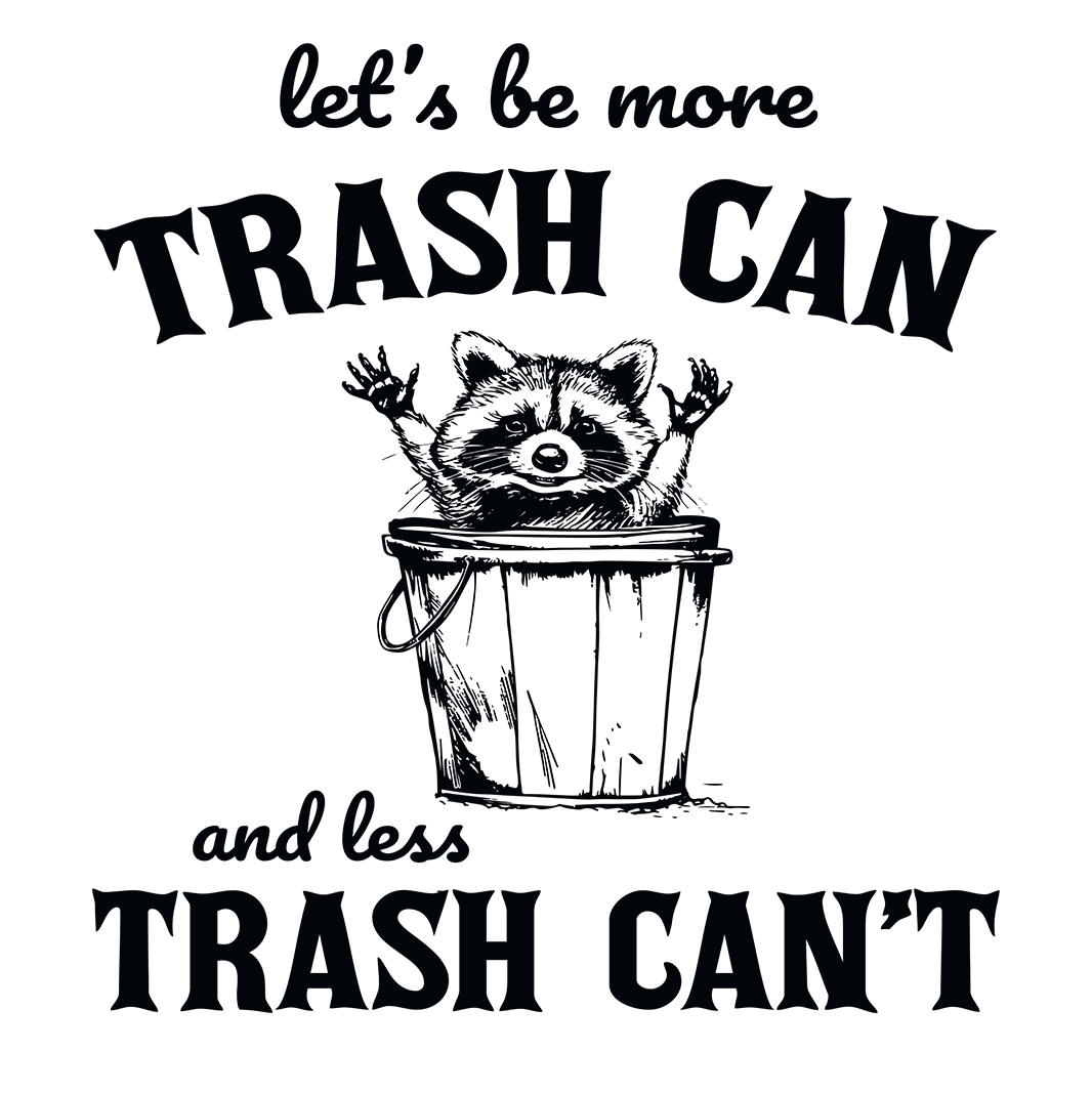 Trash Panda Raccoon Glass Cups