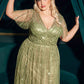 Ladivine CD0241 Dress Sequin Embellished A-Line Gown