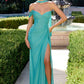 Vestido ajustado de gasa ligera con corpiño plisado esculpido Ladivine CD406
