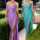 Vestido ajustado de gasa ligera con corpiño plisado esculpido Ladivine CD406