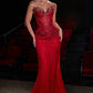 Ladivine CD715 Red Carpet Glamour Fitted Mermaid Gown